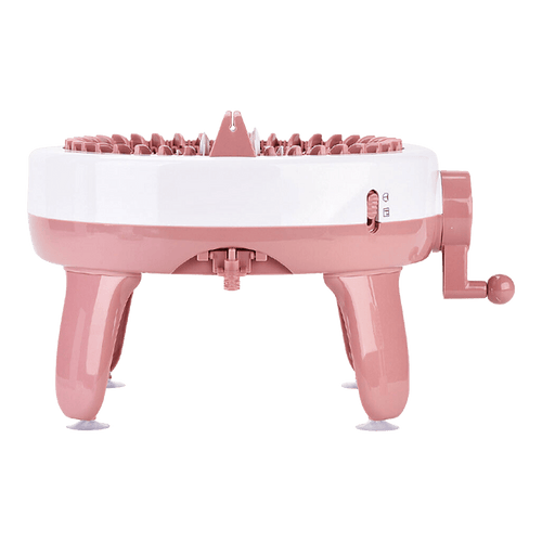 DIY Knitting Machine Smart Weaving Knit Rotating Kids Toy Scarf Sock Hat Gift