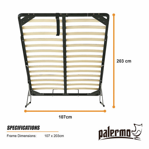 Gas Lift Bed Mechanism – King Single Bed Frame with Wooden Slats