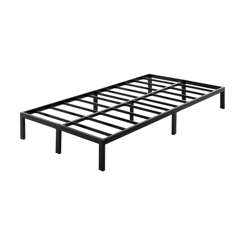 King Single Metal Bed Frame Full Steel Heavy Duty