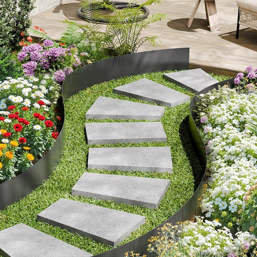 Steel Landscape Edging 6 Pack – 100x20cm Rust-Resistant Garden Border Edging