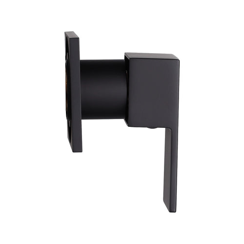 Bathroom Shower Bath Hot and Cold Square Mixer WATERMARK Certified - Black