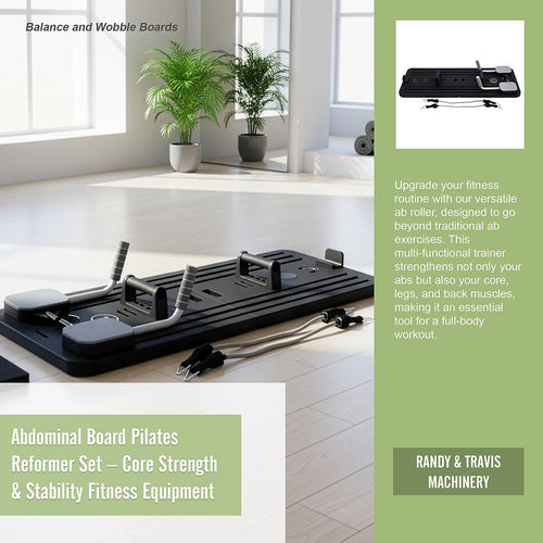 Abdominal Board Pilates Reformer Set – Core Strength & Stability Training Equipment