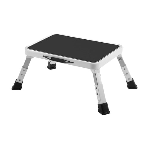 Height Adjustable Folding Step Stool with Non-Slip Platform for Home & Everyday Use