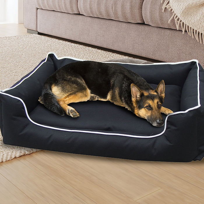 Wipeable shop dog bed