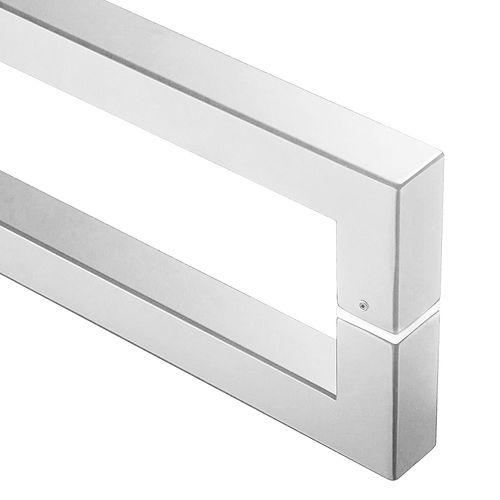 Entrance Door Pull Handle Brushed satin 1500mm