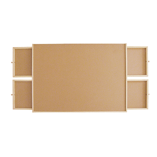 Wooden Jigsaw Puzzle Table Board Storage Table