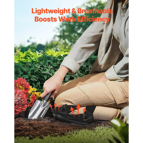 Heavy Duty Work Knee Pads – Construction Safety Pads with Foam & Gel Cushion for Trades