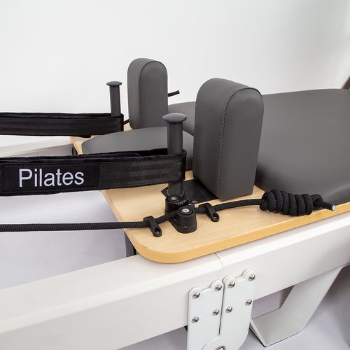 Folding Pilates Reformer Machine – Compact Home Workout Bed for Full-Body Strength & Fitness Training
