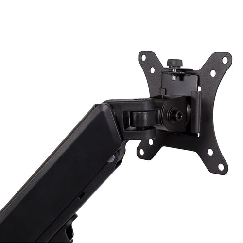 Triple Computer Monitor Mount Stand – Desk Clamp with 3 Adjustable Arms for Multi-Screen Display Setup