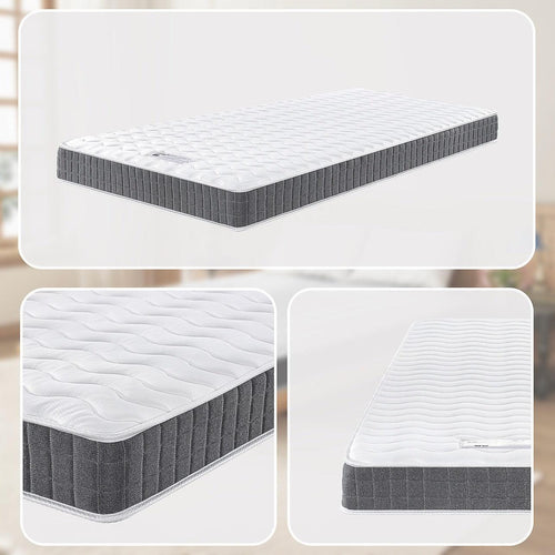 OEKO-TEX® & CertiPUR-US® Certified Single Memory Foam Mattress – Hypoallergenic, Eco-Friendly, Pressure-Relieving Comfort