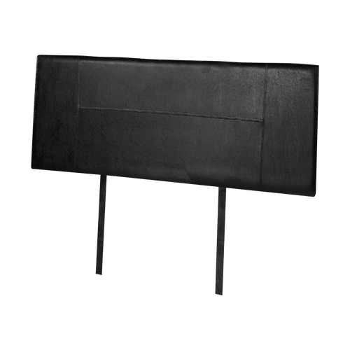 Double Black PU Leather Bed Headboard Bedhead