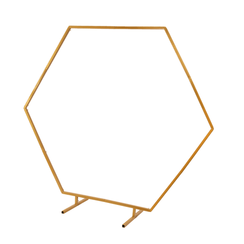 2M Wedding Hex Arch Backdrop Flower Display Stand Frame Background