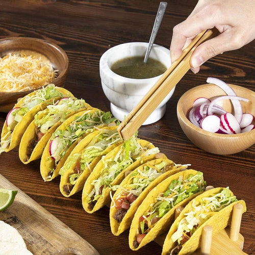 Taco Tray Holder Food Charcuterie Kitchen Gift  