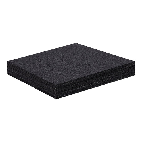 5m² Black Carpet Tiles Set – Commercial & Home Flooring for Office, Retail & Living Areas