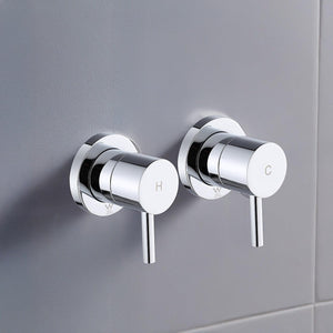 Bathroom Shower Bath Hot and Cold Mixer WATERMARK Certified - Chrome