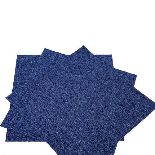 5m² Blue Carpet Tiles Set – Commercial & Home Flooring for Office, Retail & Living Areas