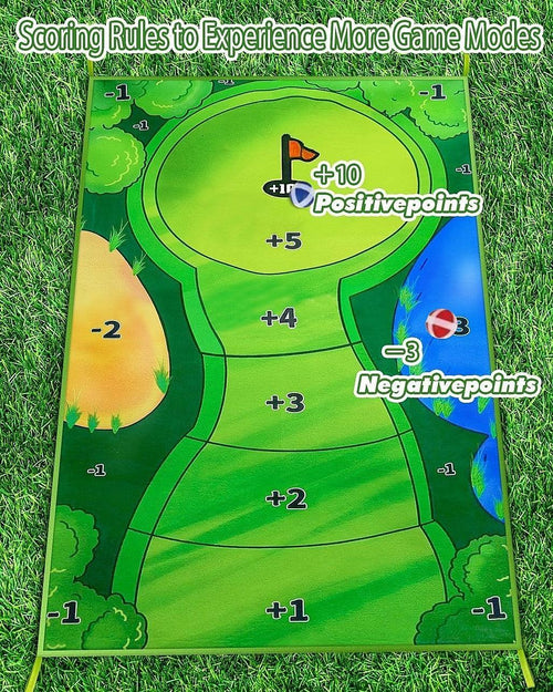 Casual Indoor Golf Putting Practice Set Golf Party Game Mats