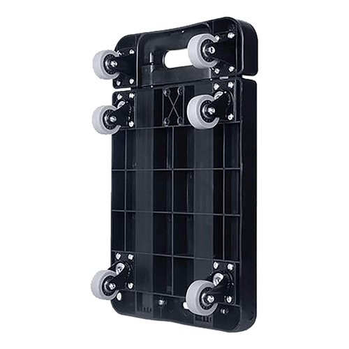 Foldable Hand Flatbed Trolley Cart 6 x 360 Degree Rotating Wheels with Maximum Load 200Kg