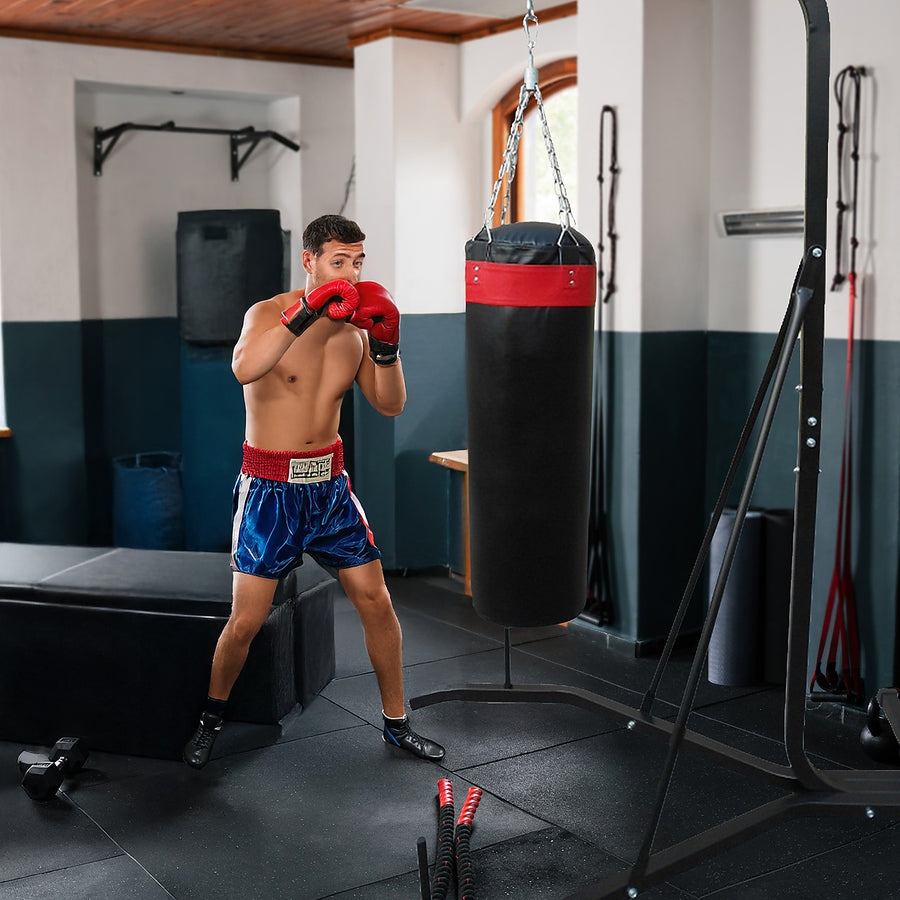 Freestanding Punching Bag Stand with 37kg Heavy Bag