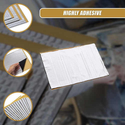 Sound Deadening Dead Mat 20 Sheets 20sq.ft Car Vibration Proofing