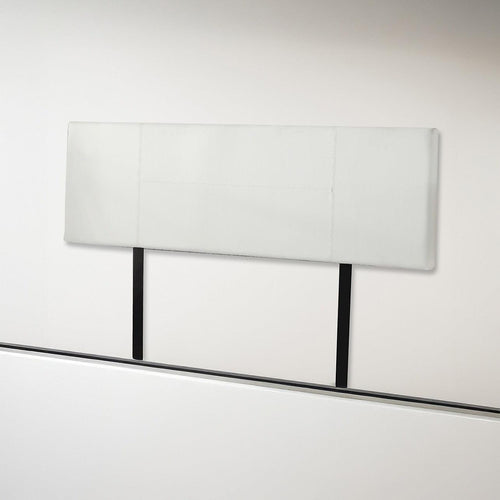 King White PU Leather Bed Headboard Bedhead