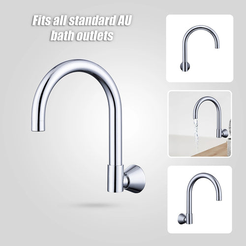 High Reach Swivel Wall Kitchen Laundry Bath Basin Spout