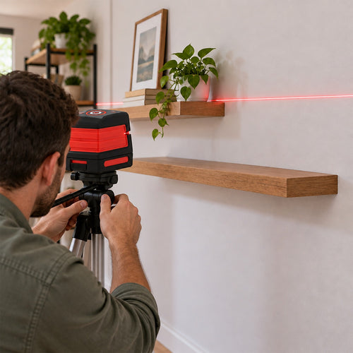 Self Leveling Laser Level 15m Cross Line Line Beam Tool