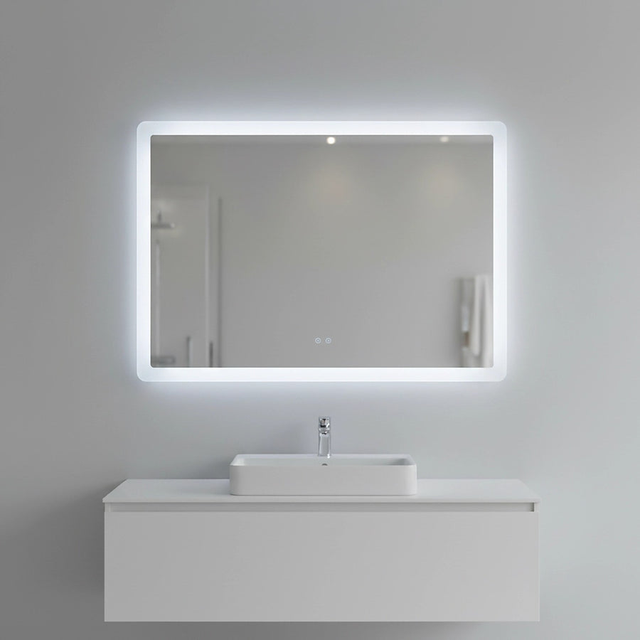 Smart Mirror Bathroom Vanity – LED Lighted Wall Mirror with Modern Design 1000x700mm