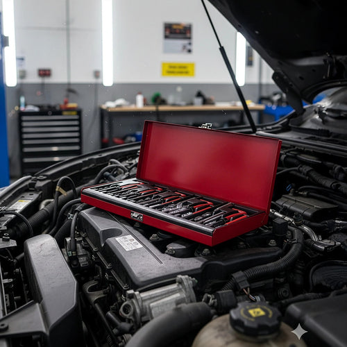 131pc Helicoil-Type Thread Repair Kit – Metric Insert Tool Set for Fixing Damaged Threads