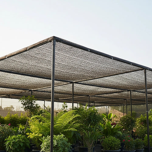 20m x 2m Fence Windscreen Privacy Shade Cover – Coffee Fabric Mesh for Garden, Patio & Outdoor Areas