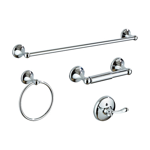 4 Piece Towel Bar Set Bath Accessories Bathroom Hardware