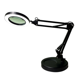 10X Magnifying Glass Desk Light Magnifier LED Lamp Reading