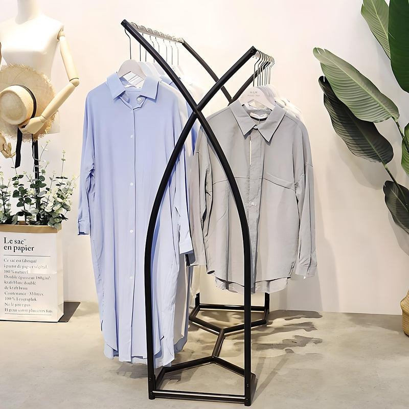 Black Commercial Clothing Garment Rack | Retail Shop Display ...