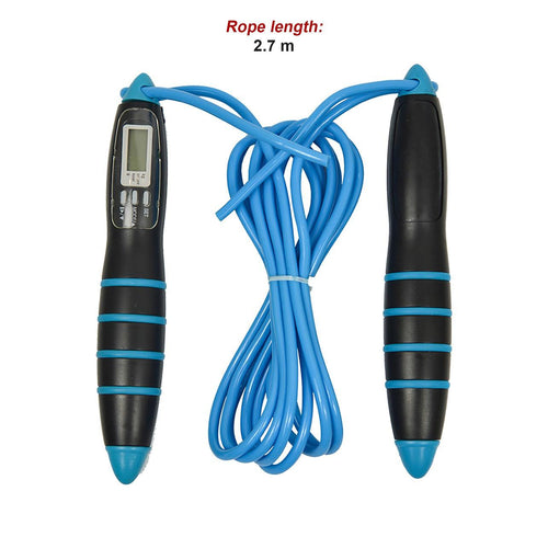 Digital LCD Skipping Jumping Rope - Blue