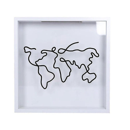 Explorer Memory Box Keepsake Picture Frame Wall Table