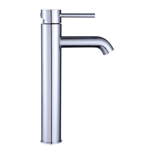 Tall Basin Mixer Tap Faucet - Kitchen Laundry Bathroom Sink in Chrome