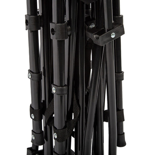 Camping Bed Elevated Cot with Mattress – Foldable Outdoor Sleeping Bed for Adults