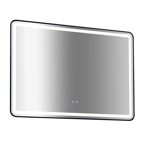 Rectangular Mirror LED Anti-Fog Illuminated Bathroom Living Room