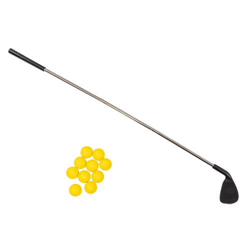 Golf Cornhole Game With Chipping Mats, Golf Balls, Putters