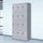 Grey 12-Door Locker for Office Gym Shed School Home Storage - 3-Digit Combination Lock