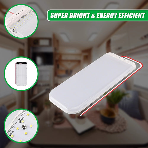 RV Interior LED Ceiling Light - Bright & Energy-Efficient for Motorhomes