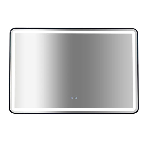 Rectangular Mirror LED Anti-Fog Illuminated Bathroom Living Room