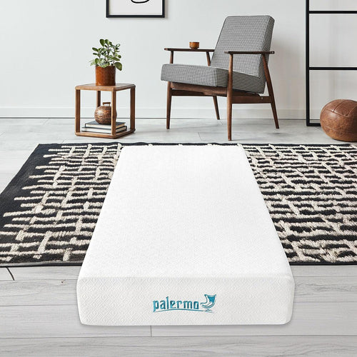 Single 25cm Gel Memory Foam Mattress Dual-Layered - CertiPUR-US