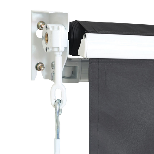 Outdoor Awning Grey - 3x2.5m Retractable Sunshade