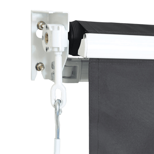 Outdoor Awning Grey - 5x3m Retractable Sunshade