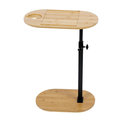 Natural Bamboo Bathtub Tray Table – Adjustable Bath Caddy