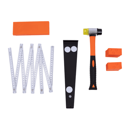 48Pc Laminate Wood Flooring Installation Kit Tapping Block Rubber Mallet