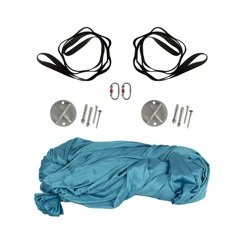 5x2.8m Yoga Pilates Aerial Silk Kit Swing Anti-Gravity Hammock