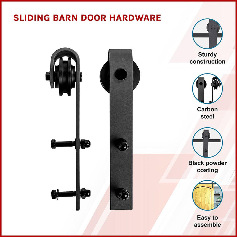 Black Sliding Barn Door Hardware Australia's DIY, Renovation, Home