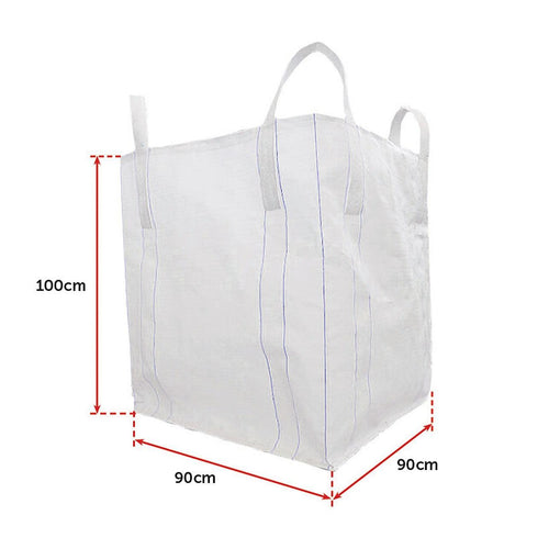 4 x 1 tonne FIBC Polypropylene UV Rated Builder / Bulk / Landscape Bags